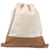 Canvas Backpack with Cork