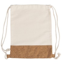 Canvas Backpack with Cork