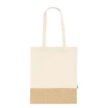 Organic Cotton Tote Bag with Jute